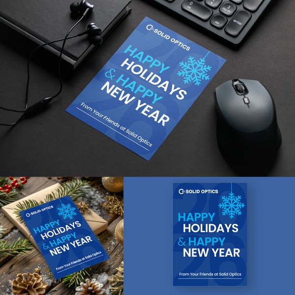 Solid Optics Holiday Card