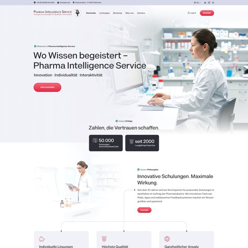 Web page design contest entry by keilaMaria