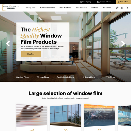 Web page design contest entry by Obizzy