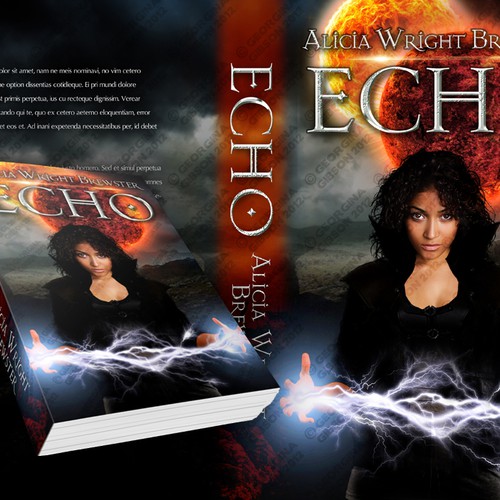 Book cover for fantasy/science fiction novel Ontwerp door G E O R G i N A