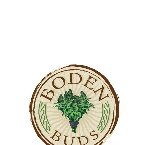 Create old world logo for viking-inspired, medical marijuana farm - "Boden Buds" Design by Mihai Basoiu