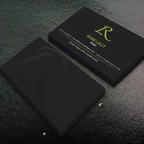 Design a magician's business card Design by Branding_BD