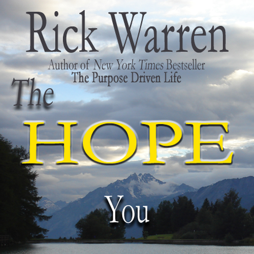 Design Rick Warren's New Book Cover Design by Brian Roberson
