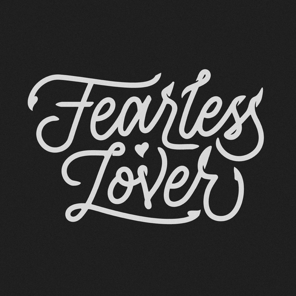 Fearless Lover Handlettering logo