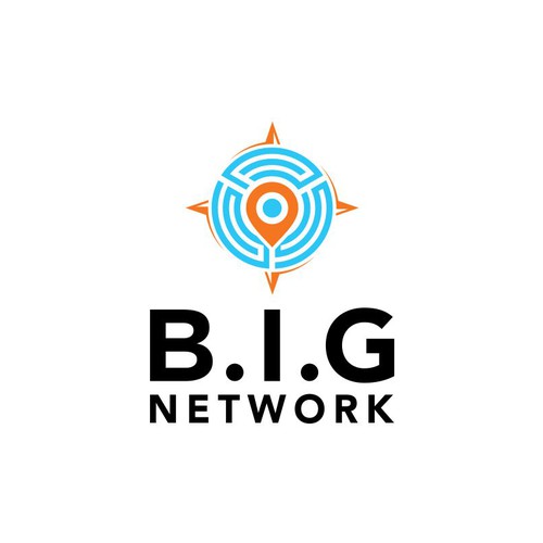 GPS BIG Network Logo Design by yoh kono