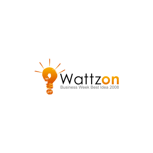 Help WattzOn (BusinessWeek Best Idea 2008) with a new logo Design by net64d