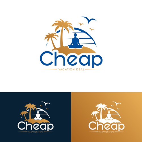 Modern online travel agency needs powerful eye catching logo Design by reiffal®