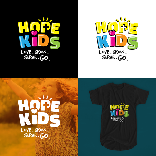 We need a fun, unique logo to launch our new kids church ministry! Design by Luel