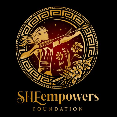 SHEempowers - luxurious design of a woman preferrably in some kind of a circle to appeal to women professionals Design by Jacob Gomes