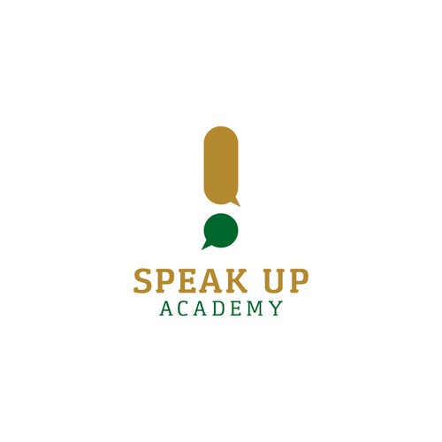 Create a  brand identity for Speak Up Academy Design by X37V