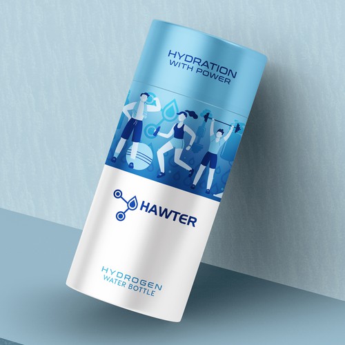 Design cutting edge, eye catching packaging for a revolutionary fitness product Design by Med™