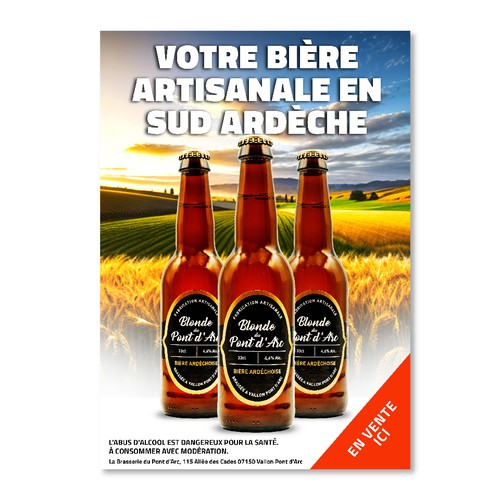 Poster for craft beer Design by capulagå™