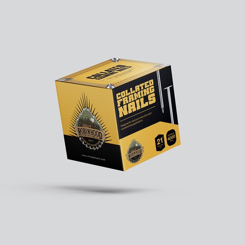 Dare to Impress: Design a Modern and Sleek Nail Box Packaging Design by Adii23