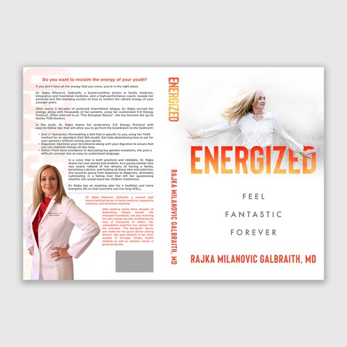 Design a New York Times Bestseller E-book and book cover for my book: Energized Design by mr.red