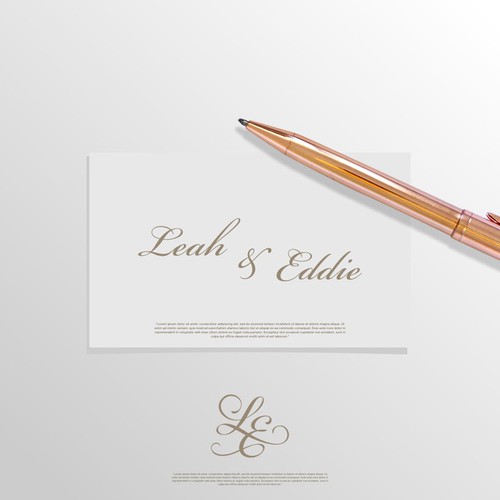 Wedding Monogram Logo Design by ernamanis