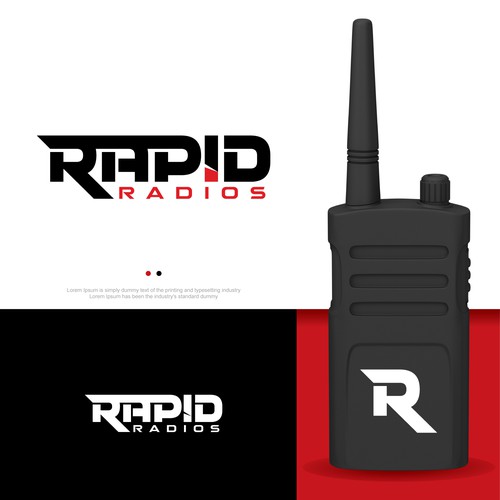 Masculine and Hip design for Walkie Talkie Brand Design by fourtunedesign