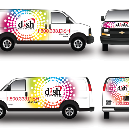 V&S 002 ~ REDESIGN THE DISH NETWORK INSTALLATION FLEET デザイン by Luckykid