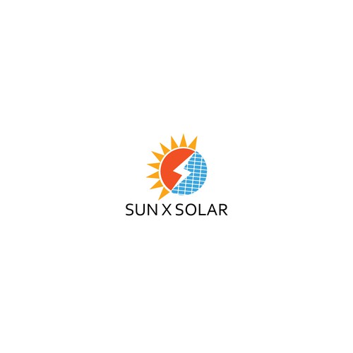 Sun X Solar needs a powerful logo to make a statement Design réalisé par kafid art