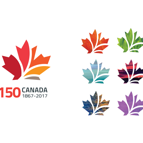 Community contest: Design Canada’s 150th birthday logo! Design by G.design.plus