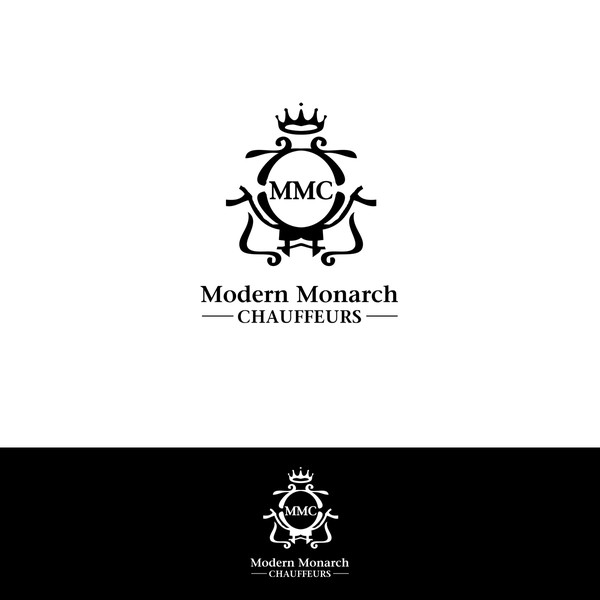 Create the next logo for Modern Monarch Chauffeurs 