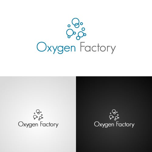 Oxygen logo with the title 'NEW LOGO FOR OXYGEN FACTORY'