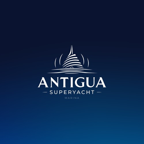 Logo for Antigua Superyacht Marina Design by ondwari obiko