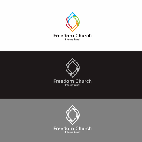 Freedom Church Logo Design Design by dasamuka1000