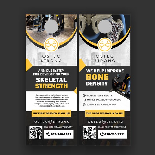 FLYER DOOR HANGERS! Design by Thanksidea