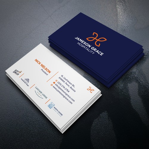 Create a modern and clean business card for a parent company with 4 subsidiaries Design by Birendra Chandra Das