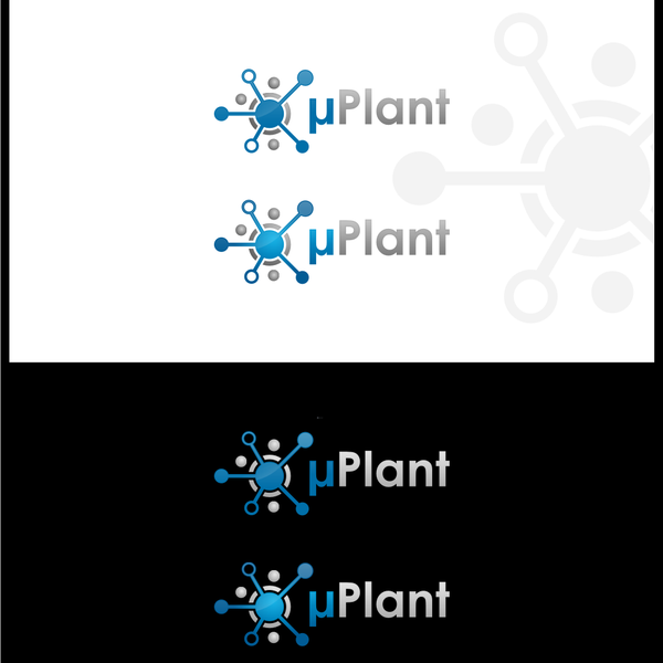 Design by Toyopedᶤᵐᵍ titled "Logo for the model factory “µPlant”"