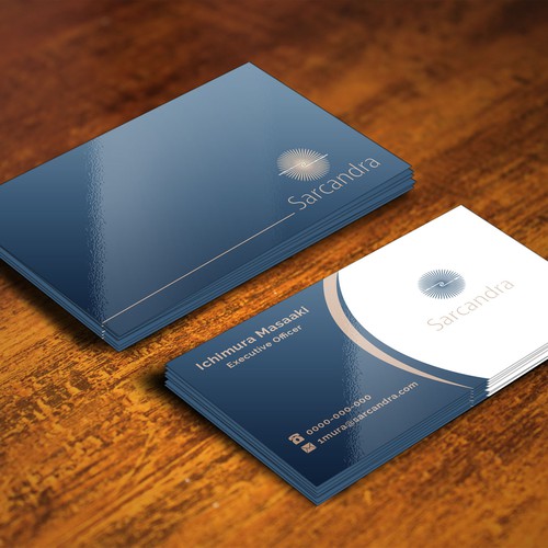 Proposta di design per un contest della categoria Biglietto da visita realizzata da Designer JNSH