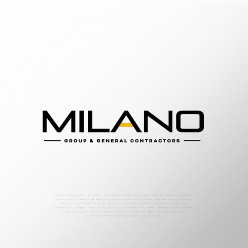 Milano Group logo refresh/modification Design by Michael San Diego CA