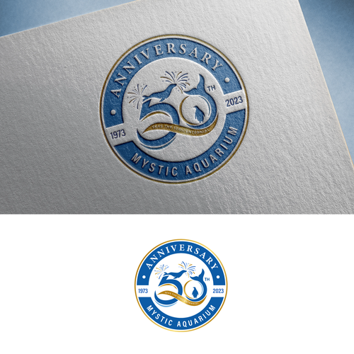 Mystic Aquarium Needs Special logo for 50th Year Anniversary Réalisé par Alexa_27