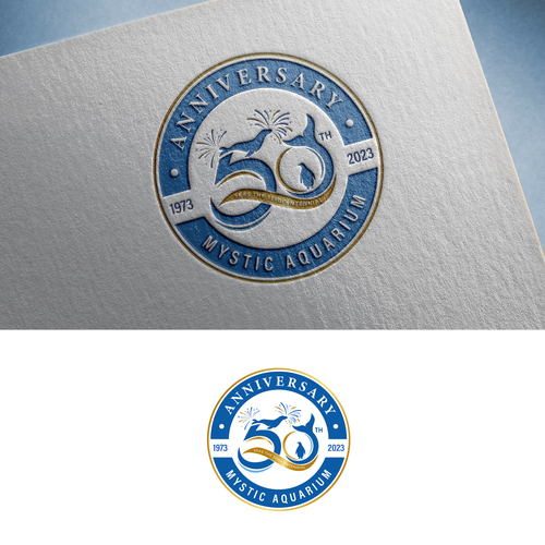 Design di Mystic Aquarium Needs Special logo for 50th Year Anniversary di Alexa_27