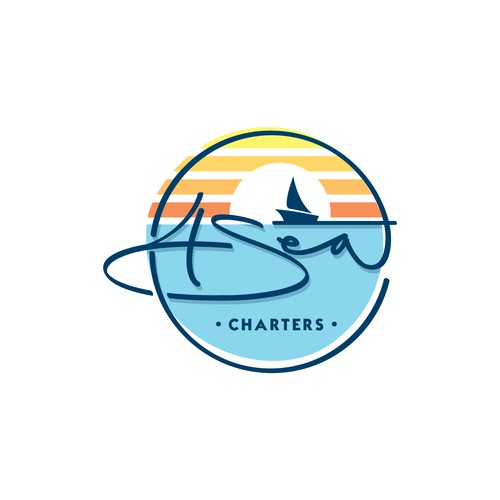 New Florida Keys Charter Boat Logo! Réalisé par JELOVE