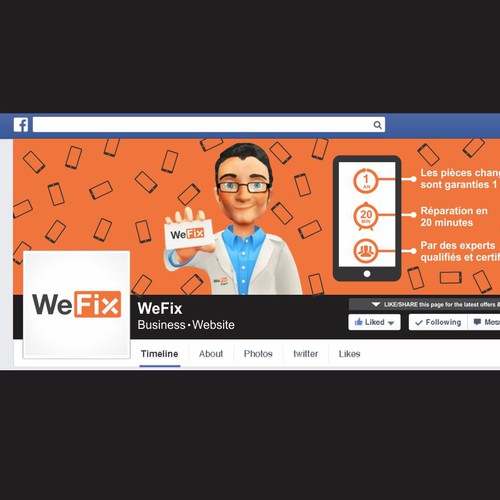 Facebook cover contest entry by CREATIVE NINJA ✅