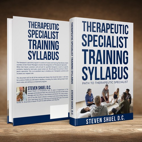 Book Cover..... Training Syllabus Design by studio02