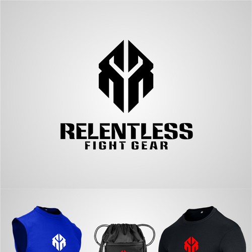 Create an amazing logo for Relentless Fight Gear! | Logo design contest