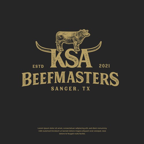 Design a Texas cattle ranch logo for a family owned business Design réalisé par Kubo"