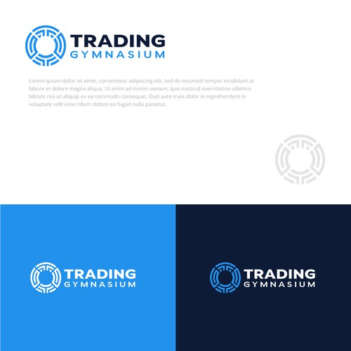 Logo for "Trading Gymnasium" for a stock market company Design by @hSaN