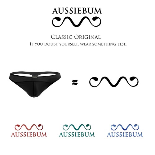 Design the logo for aussieBum's No1 Underwear range; Original Classic Design by CΛSΛSOLΛ