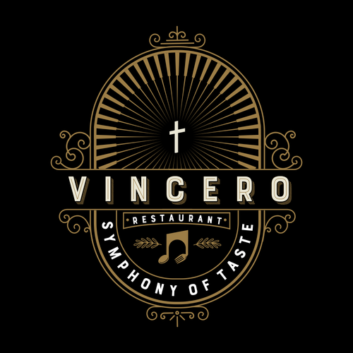 Making a logo in a restaurant (Name is VINCERO)-ontwerp door Banaan™