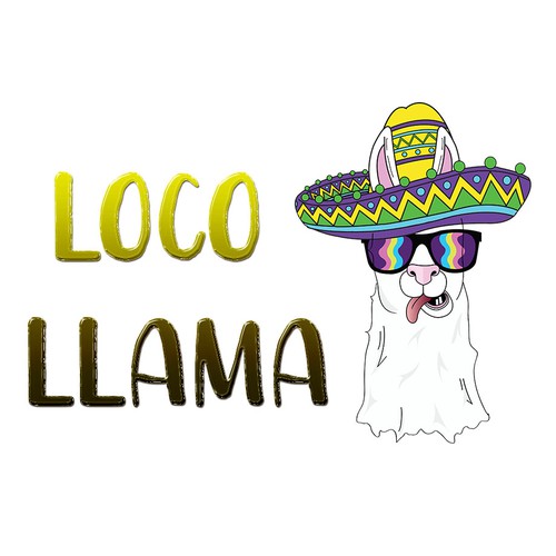 Design di "Loco Llama" Party Supplies Needs a Fun Logo di Nur-Sana