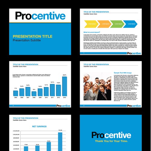 Procentive needs a new powerpoint template design Other