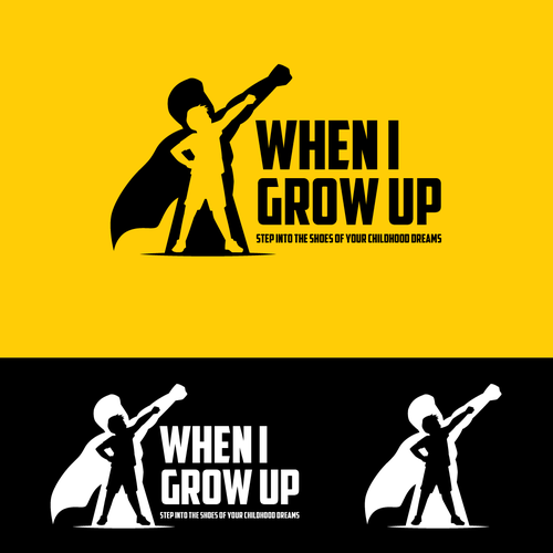When I Grow Up Logo Design by uc.ink