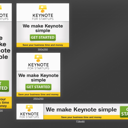 Create the next banner ad for Keynote for Startups Design por Richard Owen