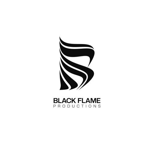 Cool, masculine Logo for company name „Black Flame” Design by alteros