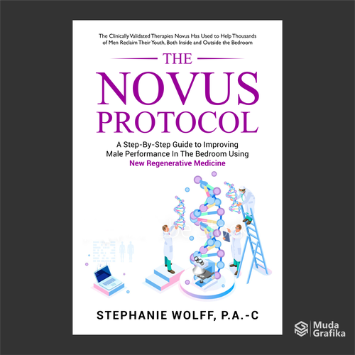 Professional, clean book cover needed for project involving stem cells and youth "in the bedroom" Design by MUDA GRAFIKA