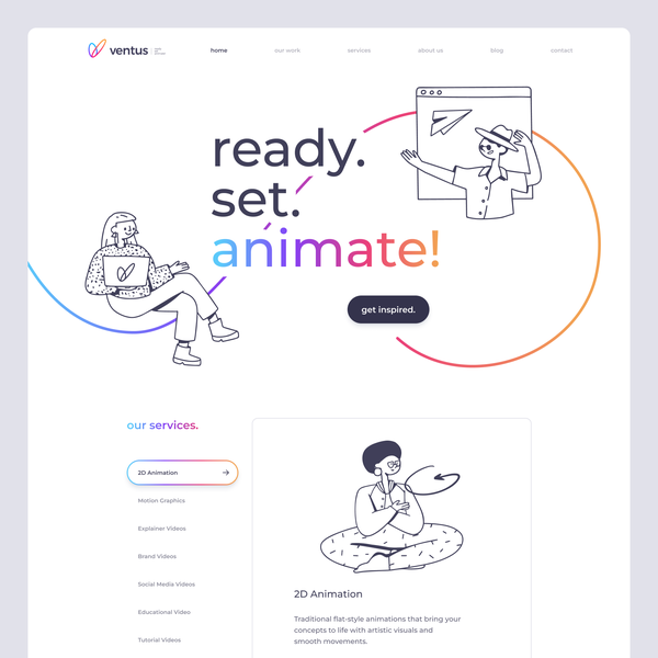 Website for Video Agency