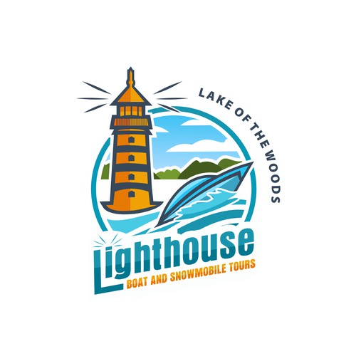 Lighthouse Boat Tours Design réalisé par Kheyra_Aulia